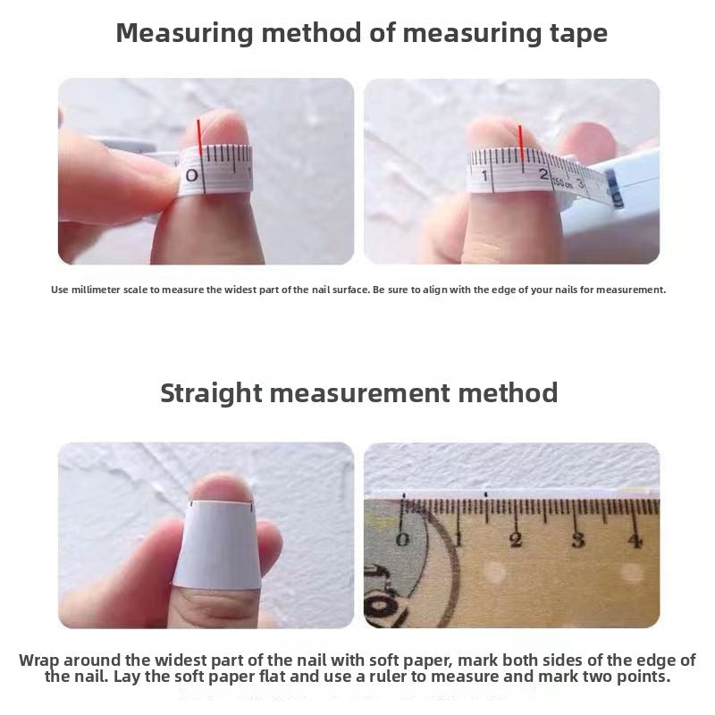 1055- Handmade press on nails fake nails removable