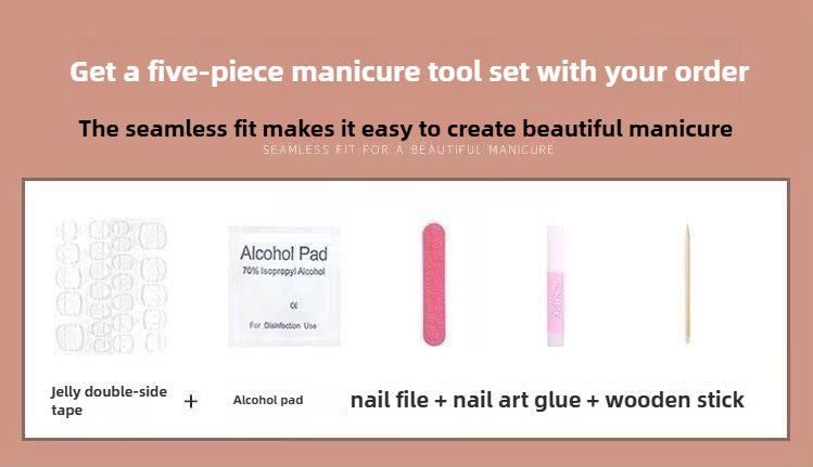 1055- Handmade press on nails fake nails removable