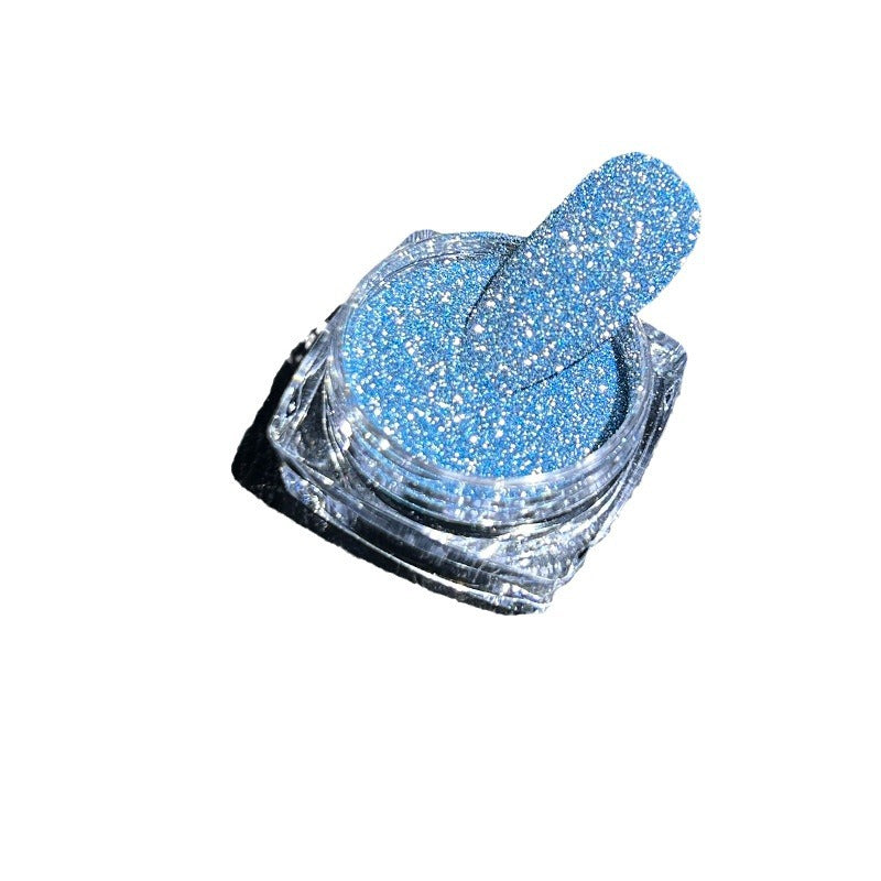 1059 Crystal crushed diamond powder glittering glittering powder DIY Epoxy laser high flash crushed diamond powder for press on nails