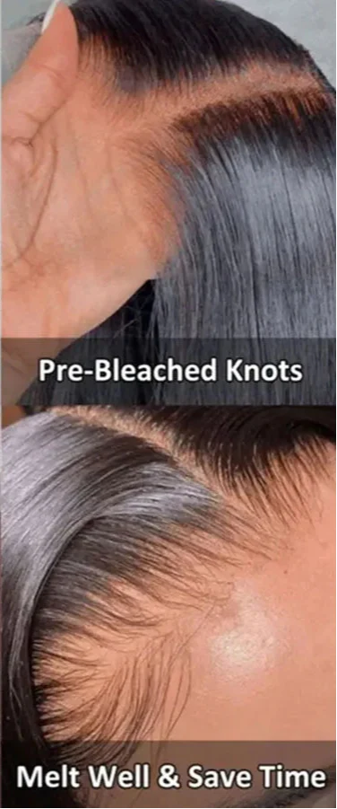 32-Inch Yaki Straight HD Lace Frontal Wig | 250% Density Glueless & Invisi-Drawstring